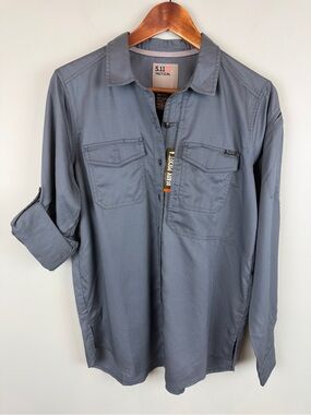 NWT 5.11 Tactical Women's Nikita Turbulence Tactical Button-Up Shirt size Med